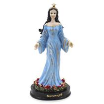 Imagem Iemanjá Vestido Azul Resina 20 cm Imagem Iemanjá Vestido Azul Resina 20 cm