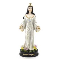 Imagem Iemanjá Vestido Branco Resina 15 cm Imagem Iemanjá Vestido Branco Resina 15 cm