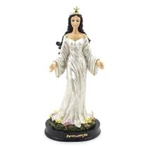 Imagem Iemanjá Vestido Branco Resina 20 Cm Imagem Iemanjá Vestido Branco Resina 20 Cm