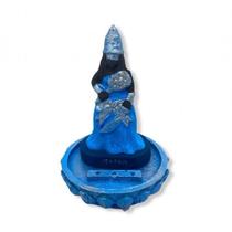 Imagem Incensário 3 Varetas Iemanja Azul Em Resina 12 Cm Imagem Incensário 3 Varetas Iemanja Azul Em Resina 12 Cm