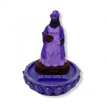 Imagem Incensário 3 Varetas Nanã Em Resina 12 Cm