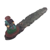 Imagem Incensário Régua Oxossi Em Resina 24 Cm Imagem Incensário Régua Oxossi Em Resina 24 Cm