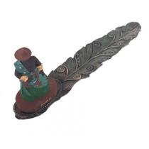 Imagem Incensário Régua Oxossi Em Resina 24 Cm Imagem Incensário Régua Oxossi Em Resina 24 Cm