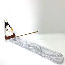 Imagem Incensário Régua Yansã Balé Em Resina 27 Cm