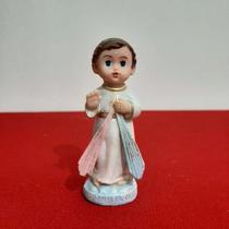 Imagem Infantil de Jesus Misericordioso de Resina - 8 cm