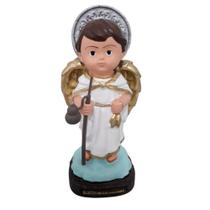 Imagem Infantil de São Rafael Arcanjo de Borracha Inquebrável 16 cm Imagem Católica Anjo Imagem Infantil de São Rafael Arcanjo de Borracha Inquebrável 16 cm Imagem Católica Anjo