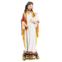 Imagem Jesus Bom Pastor 40 CM - Resina Importado