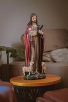 Imagem Jesus Bom Pastor 60cm Resina Importado