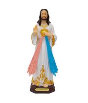 Imagem Jesus Misericordioso 30 CM - Enfeite Resina