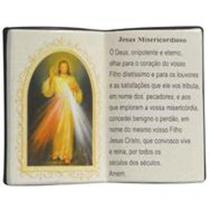 Imagem Jesus Misericordioso Formato Livro Com Porta Caneta
