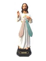 Imagem Jesus Misericordioso Grande Resina Grande 60 Cm