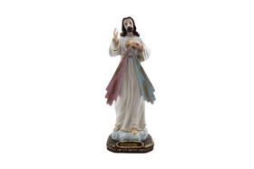 Imagem Jesus Misericordioso Resina 31 Cm - Amém Decoração Religiosa