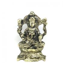 Imagem Lakshimi Meditando Escultura Metal 09 cm