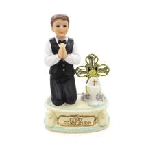 Imagem Lembranças 1 Eucaristia Menino Led Importada Resina Imagem Lembranças 1 Eucaristia Menino Led Importada Resina