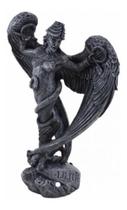 Imagem Lilith Pintada Cinza Escultura Resina Estatua 30 Cm Imagem Lilith Pintada Cinza Escultura Resina Estatua 30 Cm