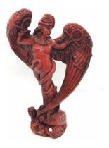 Imagem Lilith Pintada Vermelha Escultura Resina Estatua 30 Cm Imagem Lilith Pintada Vermelha Escultura Resina Estatua 30 Cm