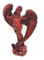Imagem Lilith Pintada Vermelho Escultura Resina 30 cm Imagem Lilith Pintada Vermelho Escultura Resina 30 cm