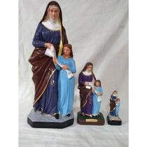 Imagem Mãe Ana Esculturas Gesso Estatua 40 Cm