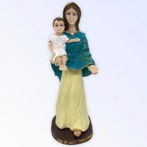 Imagem Mãe De Deus Escultura Resina 17 cm