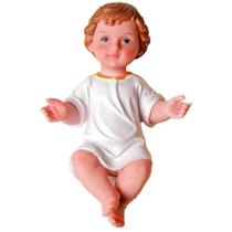 Imagem Menino Jesus 7,5cm Resina Importada Presépio Natal Imagem Menino Jesus 7,5cm Resina Importada Presépio Natal