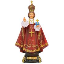 Imagem Menino Jesus De Praga Resina 20 Cm Imagem Menino Jesus De Praga Resina 20 Cm
