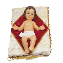 Imagem Menino Jesus Solto Na Almofada Grande 30cm