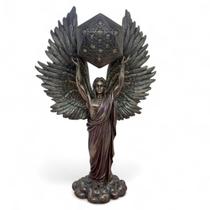 Imagem Metatron Angelical de Bronze Porta-Voz Divino 34 cm Imagem Metatron Angelical de Bronze Porta-Voz Divino 34 cm