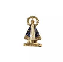 Imagem mini nossa senhora aparecida carro esplendor strass