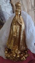Imagem N S Aparecida Escultura Resina Estatua 20 Cm