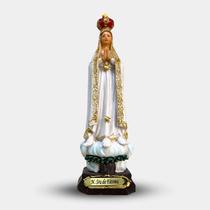 Imagem N. Sra. de Fátima 21cm / resina - R2538