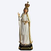 Imagem N. Sra. de Fátima 32cm / resina - R1619