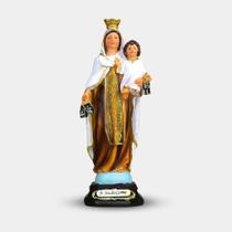 Imagem N. Sra. do Carmo 12,5cm / resina - R2994 Imagem N. Sra. do Carmo 12,5cm / resina - R2994