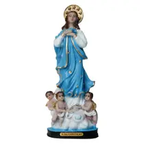 Imagem Nacional de Resina Nossa Senhora da Conceição 21cm