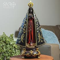 Imagem Nossa Senhora Aparecida 60cm Resina Importada Imagem Nossa Senhora Aparecida 60cm Resina Importada