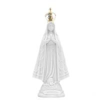 Imagem Nossa Senhora Aparecida Com Coroa Ouro M 32cm