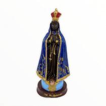 Imagem Nossa Senhora Aparecida Escultura Resina 15 cm