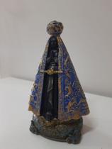 Imagem Nossa Senhora Aparecida feita no gesso e pintada a mao, com 25cm Imagem Nossa Senhora Aparecida feita no gesso e pintada a mao, com 25cm