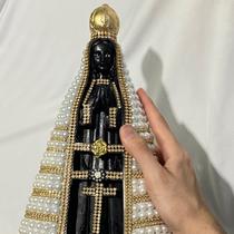 Imagem Nossa Senhora Aparecida Grande Kit 12 Atacado Perola Imagem Nossa Senhora Aparecida Grande Kit 12 Atacado Perola
