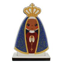 Imagem Nossa Senhora Aparecida Infantil em MDF Imagem Nossa Senhora Aparecida Infantil em MDF