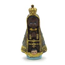 Imagem Nossa Senhora Aparecida Infantil Importada Resina 12 cm