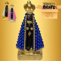 Imagem Nossa Senhora Aparecida Kit 12 Atacado Lembrancinha Imagem Nossa Senhora Aparecida Kit 12 Atacado Lembrancinha