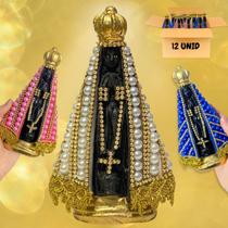 Imagem Nossa Senhora Aparecida Kit 12 Atacado Multi Tamanhos Imagem Nossa Senhora Aparecida Kit 12 Atacado Multi Tamanhos
