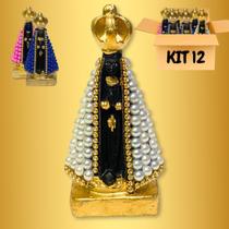 Imagem Nossa Senhora Aparecida Kit 12 Atacado Multi Tamanhos Imagem Nossa Senhora Aparecida Kit 12 Atacado Multi Tamanhos