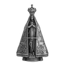 Imagem Nossa Senhora Aparecida Metal Envelhecido 12 Cm - Sacred