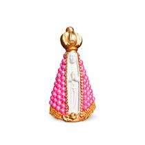 Imagem Nossa Senhora Aparecida Pérola Strass 10cm Lembrança