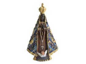 Imagem Nossa Senhora Aparecida Resina 15cm Imagem Nossa Senhora Aparecida Resina 15cm