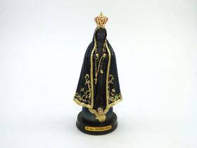 Imagem Nossa Senhora Aparecida Tradicional Resina 15 cm