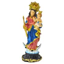 Imagem Nossa Senhora Auxiliadora resina importada 13cm