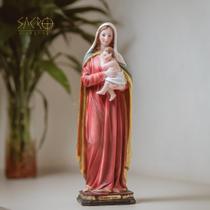 Imagem Nossa Senhora Da Saúde 30cm Resina Importada - Sacro