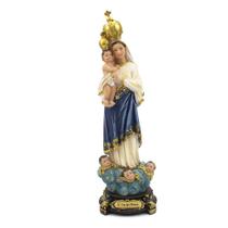 Imagem Nossa Senhora das Brotas Importada Resina 25 cm Imagem Nossa Senhora das Brotas Importada Resina 25 cm